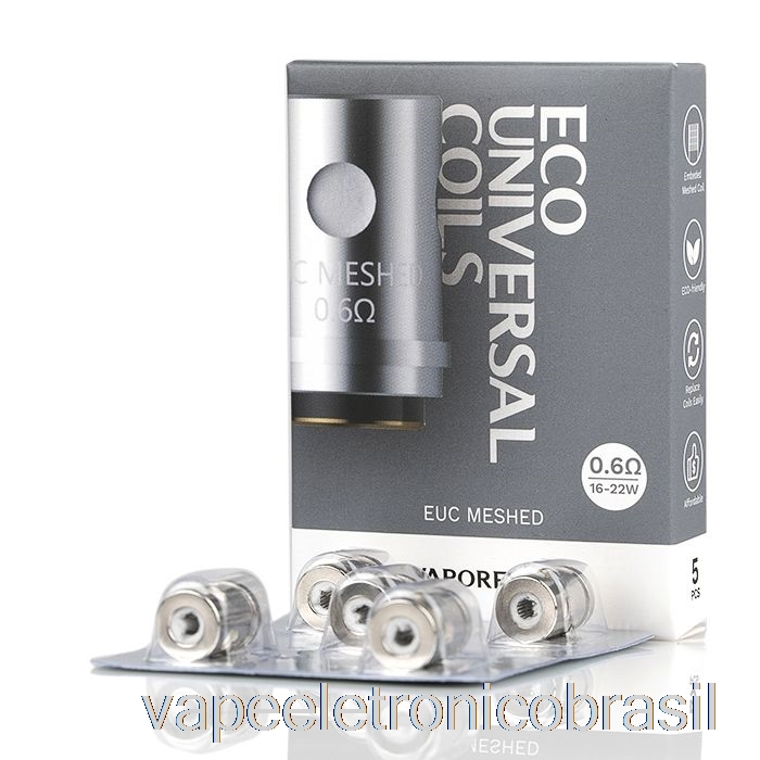 Vape Vaporesso Vaporesso Euc Bobinas De Substituição 0.6ohm Euc Meshed